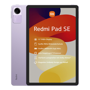 تبلت شیائومی مدل Redmi Pad SE ظرفیت 128 گیگابایت رم 4 گیگابایت